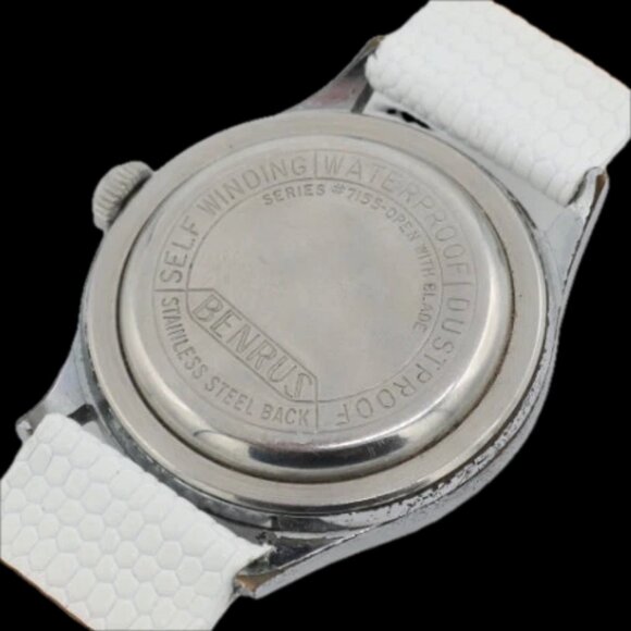 Vintage Benrus 3 Star Men\'s Automatic Wristwatch DO 15 Swiss Steel & Chrome main image 4